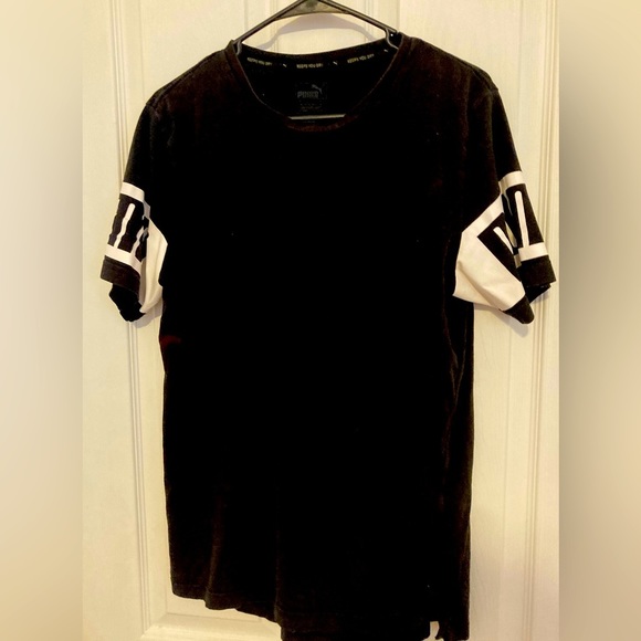 Puma Other - Puma black tee shirt unisex mens M black short sleeve